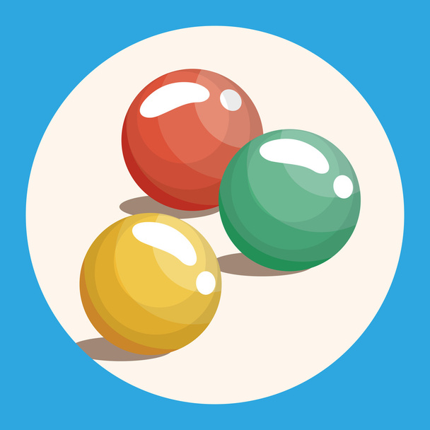 candy theme elements icon element - Vector, afbeelding
