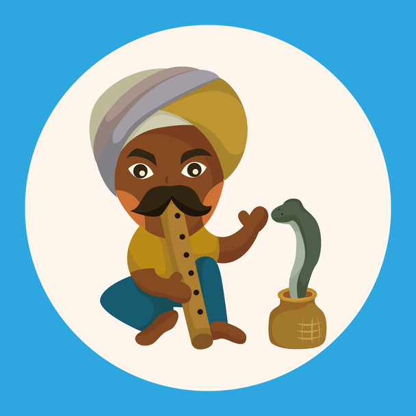 indian people theme elements icon element - Vettoriali, immagini