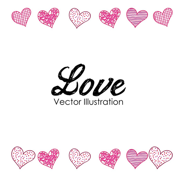 love card design  - Vetor, Imagem