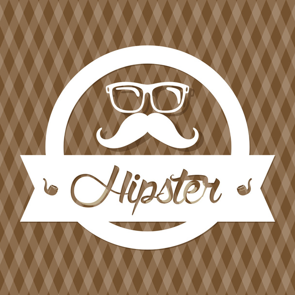 Hipster retro e vintage
 - Vetor, Imagem
