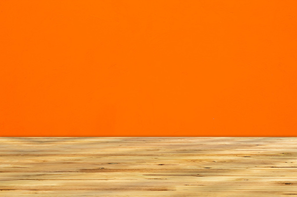Chambre vide orange
 - Photo, image