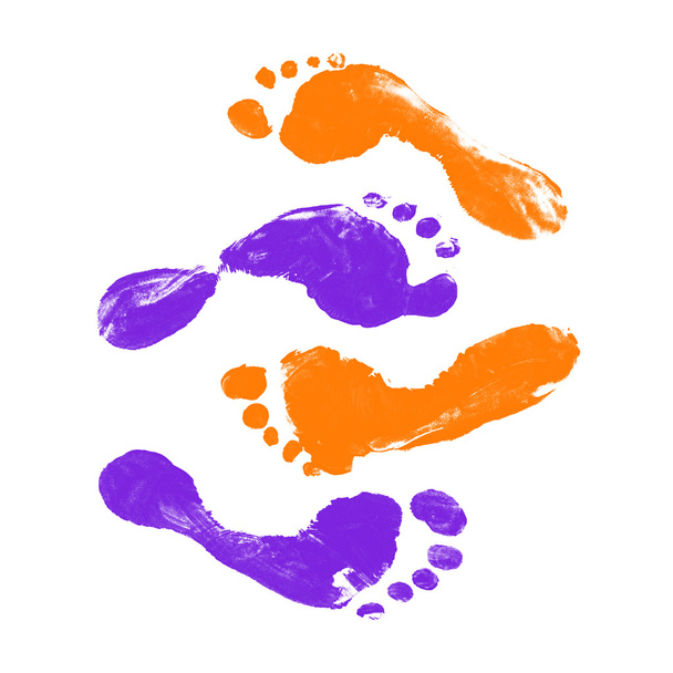 Sideways Footprints - Photo, Image