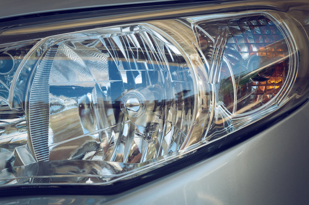 led headlight of car - Foto, Imagen