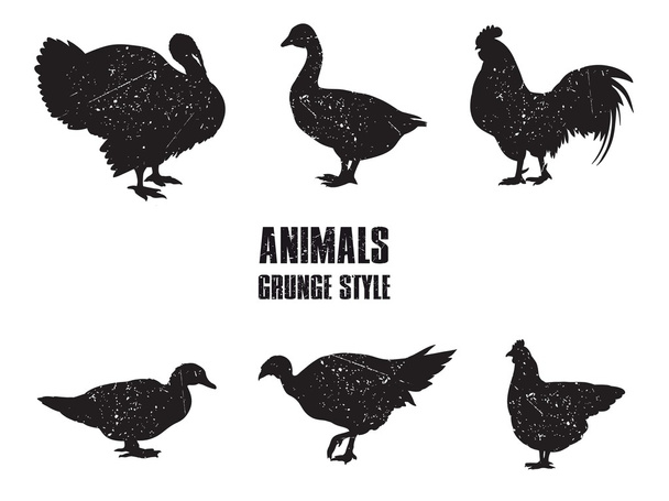 farm animals icon - Vector, afbeelding