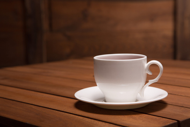 A cup of tea on the wooden table - Foto, immagini