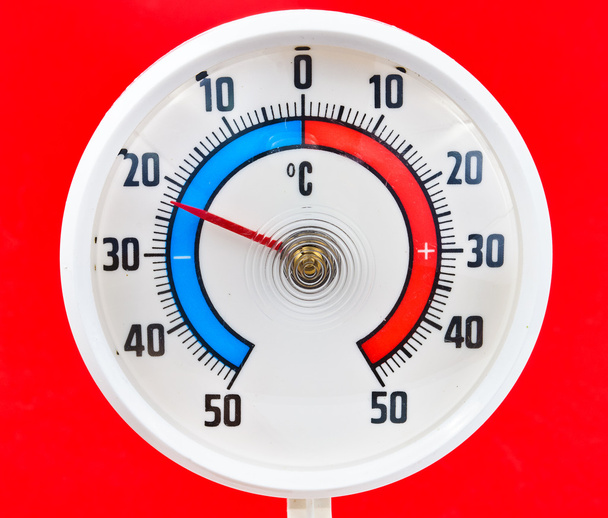 Outdoor thermometer - Fotoğraf, Görsel
