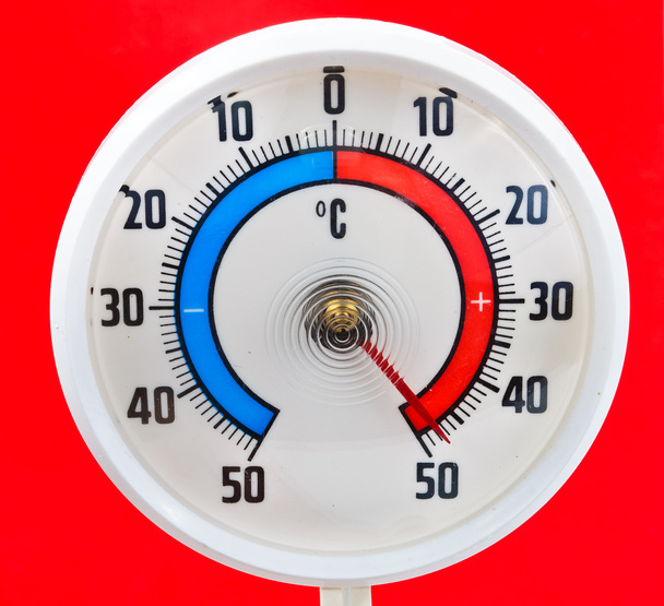 Outdoor thermometer - Foto, Imagen