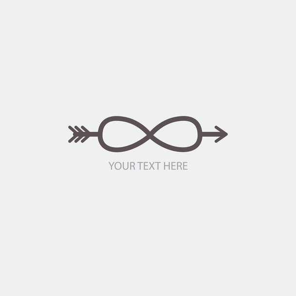 Infinity symboly. Vektorové ilustrace pro návrh - Vektor, obrázek
