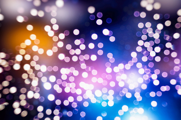 Festive elegant abstract background with bokeh lights and stars Texture - Fotoğraf, Görsel