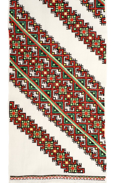 Embroidered good by cross-stitch pattern - Valokuva, kuva
