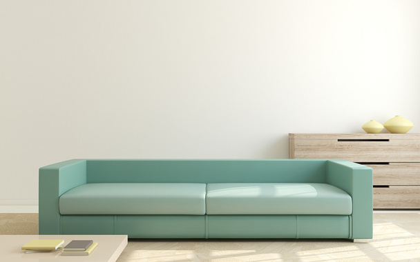 Modern living-room. - Фото, изображение