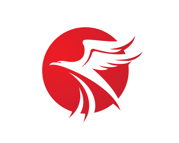 Falcon Logo Plantilla Vector
 - Vector, imagen