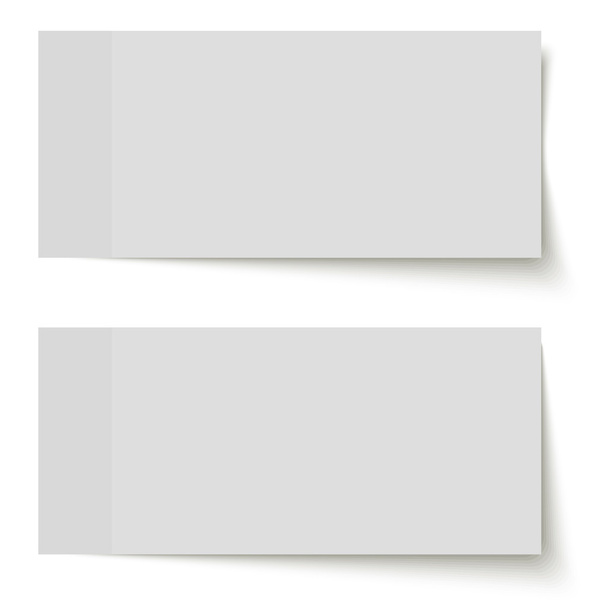 kleverige papieren grijs - Vector, afbeelding