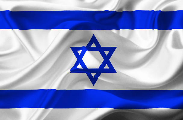 Israel waving flag - Photo, Image