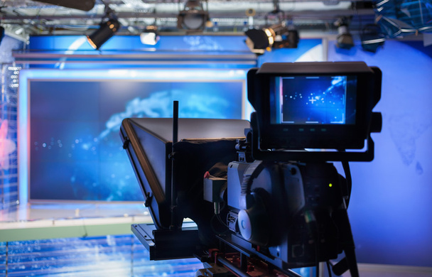 Câmera de vídeo - show de gravação no estúdio de TV
 - Foto, Imagem