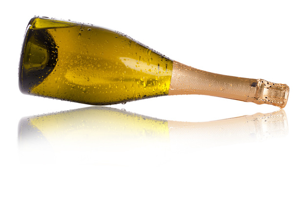 bottle of champagne  - Fotó, kép