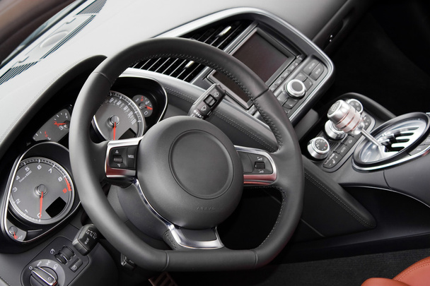 Modern Sports Car Interior - Photo, Image