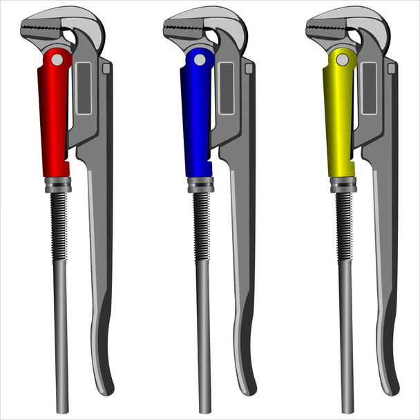 adjustable gas key - Vector, Image