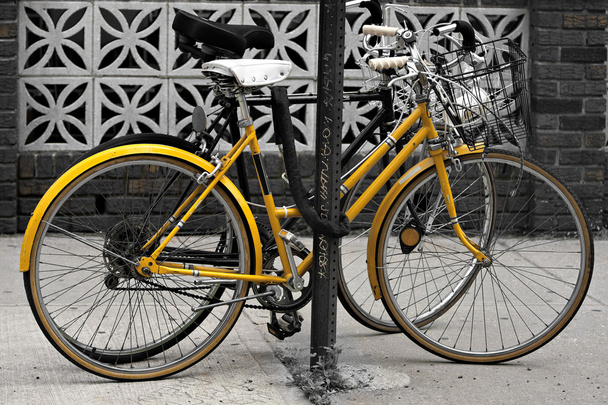 bicicletas da cidade
 - Foto, Imagem