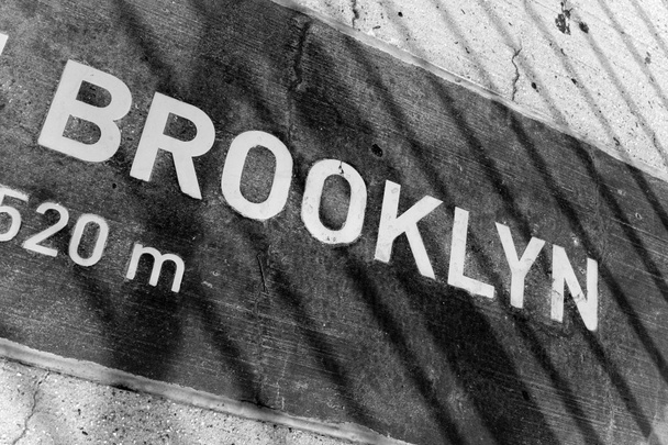 cartaz de Brooklyn - Foto, Imagem