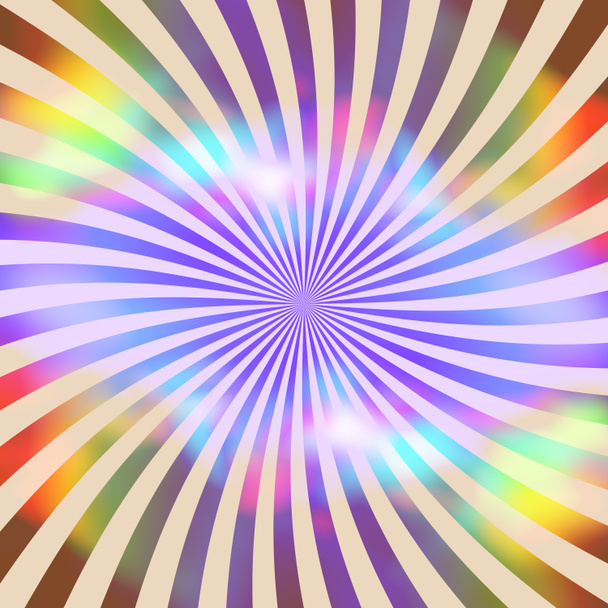 虹のレトロな光線のテクスチャ - 写真・画像