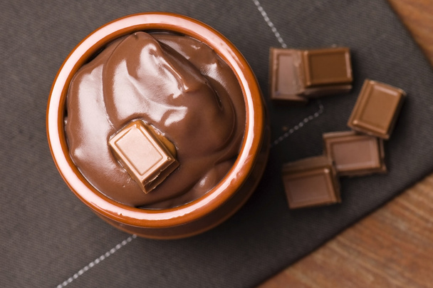 Homemade Chocolate Pudding - Photo, Image