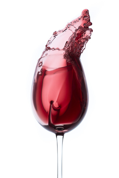 Всплеск красного вина
 - Фото, изображение