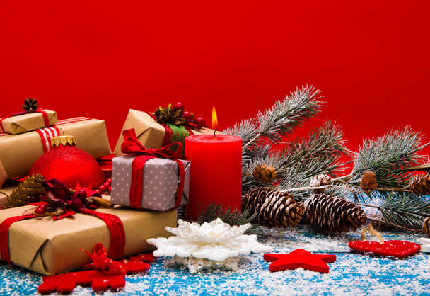 Christmas decoration . holiday - Foto, Imagen