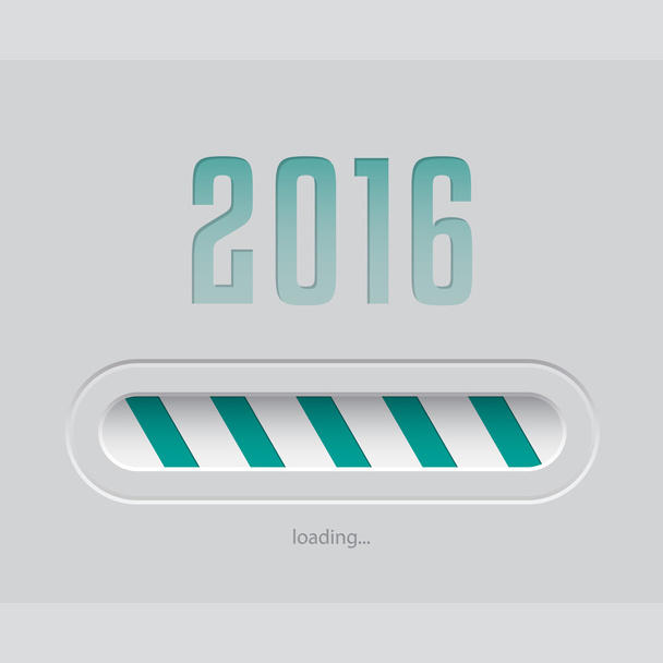 Résumé 2016 écran de chargement
  - Vecteur, image