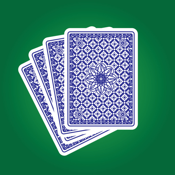 jouer aux cartes retour
 - Vecteur, image