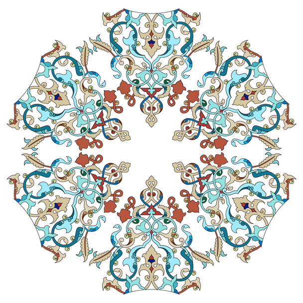 Antique ottoman turque motif vectoriel conception vingt-deux
 - Vecteur, image
