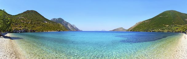 πανοραμική παραλία Ιθάκης Ελλάδα - Φωτογραφία, εικόνα