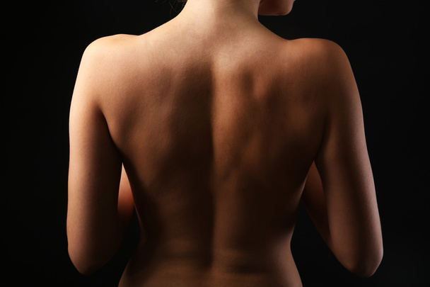 woman's nude back - Photo, Image