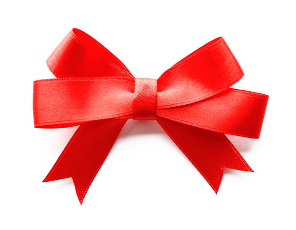 arco de regalo rojo - Foto, Imagen