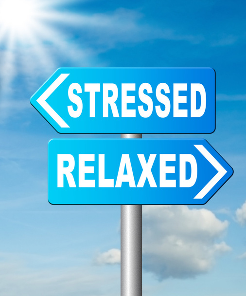 stressed or relaxed - Photo, Image