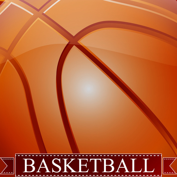 Basketball ball background - Vector, Image