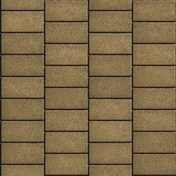 Sand Color Tiles in the Form of Rectangles Laid out Horizontally. - Φωτογραφία, εικόνα