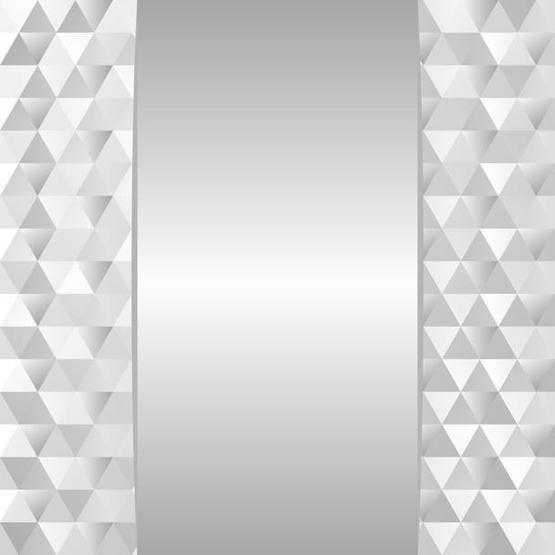 zilveren achtergrond met kopie ruimte - vectorillustratie - Vector, afbeelding