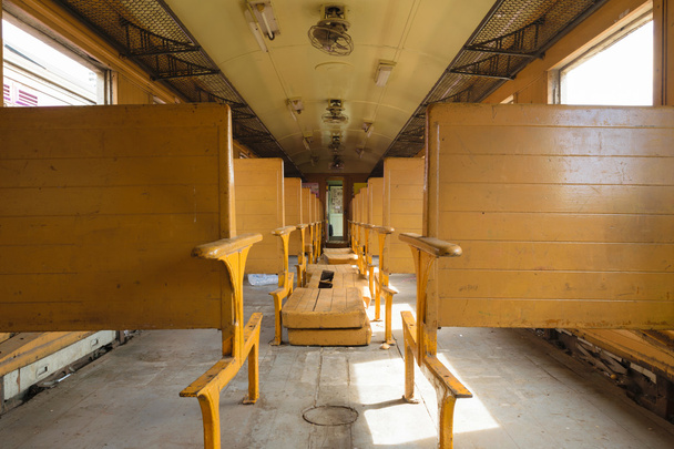 Καμπίνα του Ταϊλανδικά τρένο - Φωτογραφία, εικόνα