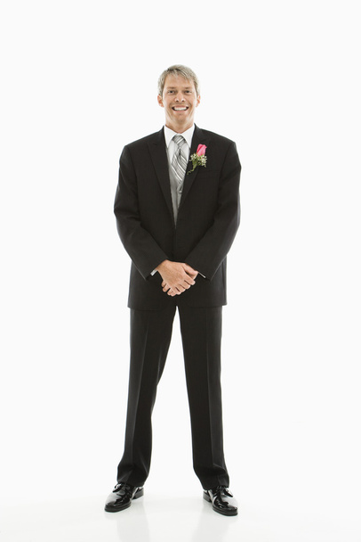 Groom in tuxedo. - Photo, image
