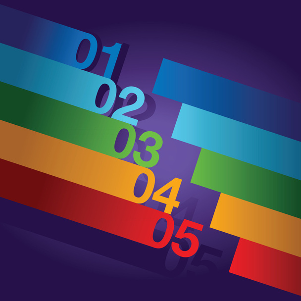 Abstract number line background - Φωτογραφία, εικόνα