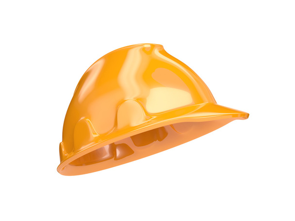 Ochranná oranžová helma - Fotografie, Obrázek