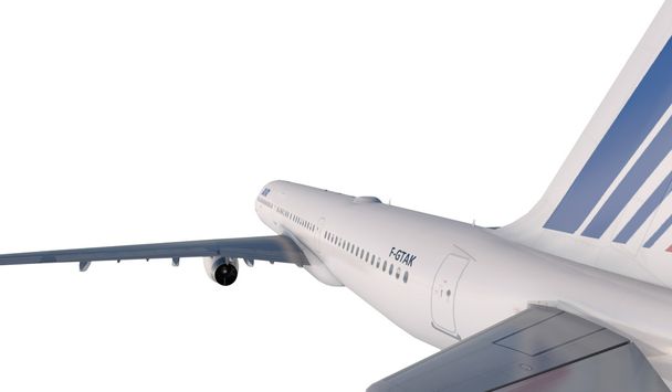 Airbus passeggeri a321 che vola tra le nuvole
 - Foto, immagini