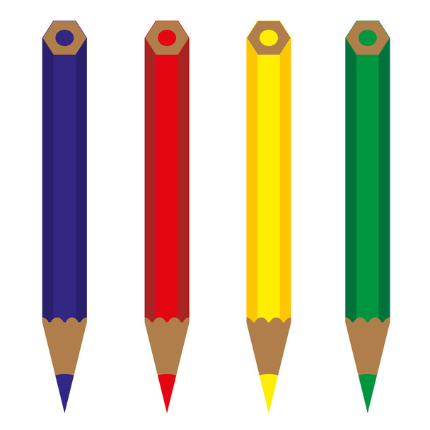 Kalem rengi vektör - Vektör, Görsel