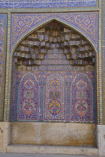 Şiraz, iran Nasır el-mülk Camii. - Fotoğraf, Görsel