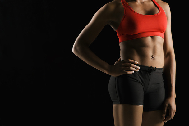 Athletic female body. - Foto, Imagem