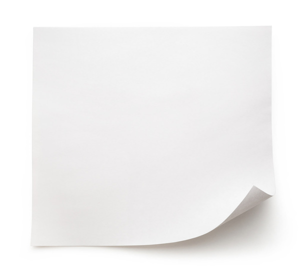 folha de papel em branco - Foto, Imagem