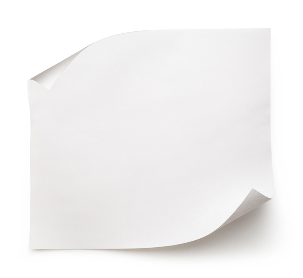 feuille blanche de papier - Photo, image