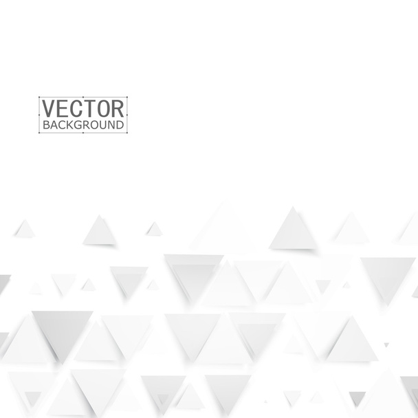 Gray triangular shapes - Vector, Imagen