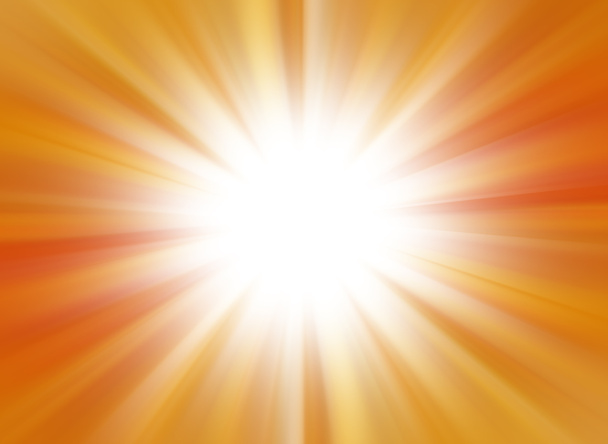 Spálené oranžové Sunburst pozadí - Fotografie, Obrázek
